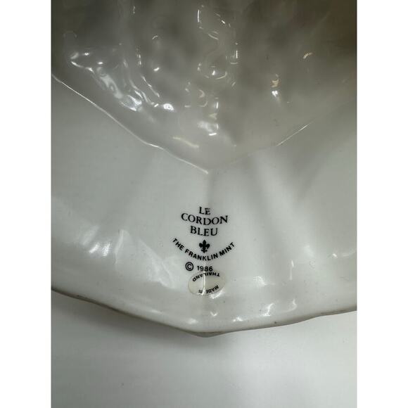 Set of 5 Ceramic Molds Jello The Franklin Mint 1986 Le Cordon Bleu Wall Hangings - Picture 7 of 7